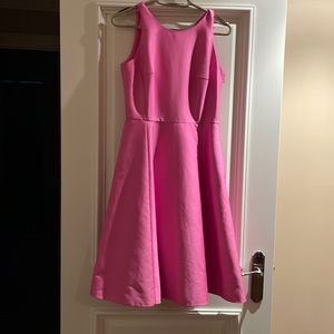 Kate Spade pink dress. Worn once. Needs to be dry cleaned small stain.